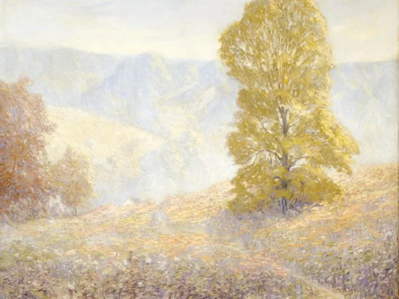1864-Charles William Dahlgreen - Autunno in marrone